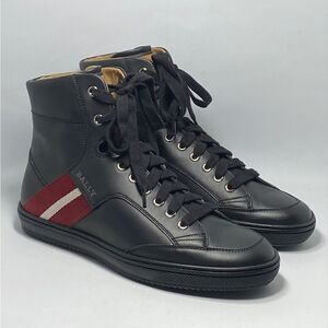 Bally Leather High-Top Sneakers size 7